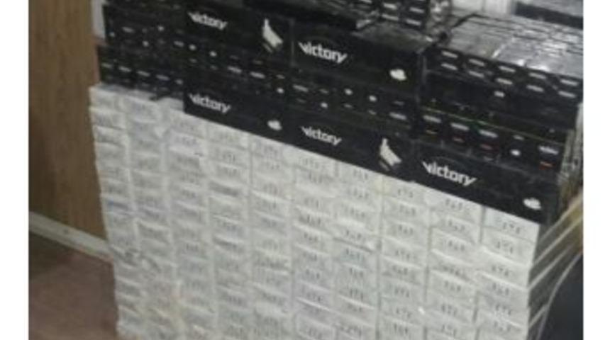 Jandarmadan Ka&ccedil;ak Sigara Operasyonu