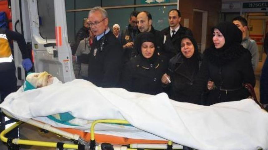 Tinerle Sobayı Yakarken Ağır Yaralandı