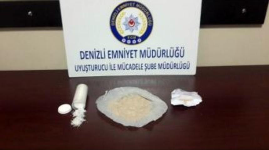 Denizli&rsquo;de Uyuşturucu Operasyonuna 4 Tutuklama