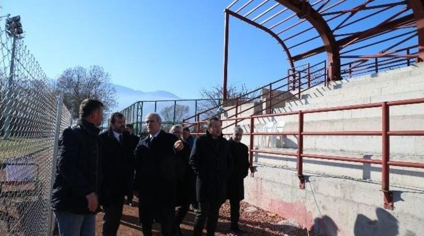 G&uuml;rsuspor Stadyumu&rsquo;na 2 Milyonluk Makyaj