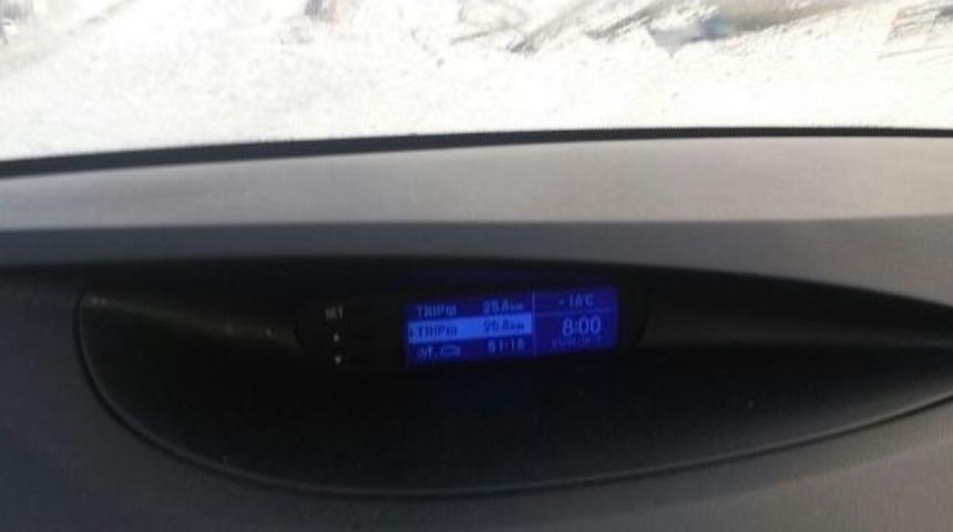 Niğde -18 Derecede Dondu