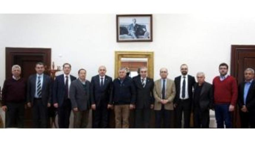 Ankara Aydınlılar Derneği&rsquo;nin Yeni Y&ouml;netiminden Aydın Ticaret Borsası&rsquo;na Ziyaret