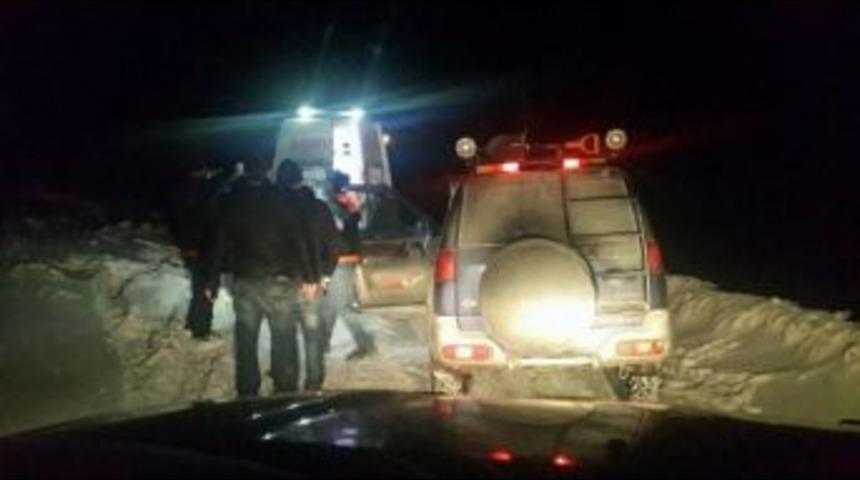 Ağrı’da Hasta Kurtarma Operasyonu