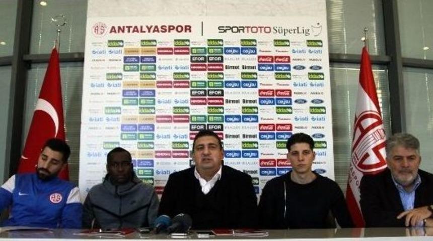Antalyaspor&rsquo;dan 2 Gen&ccedil; İsme İmza T&ouml;reni