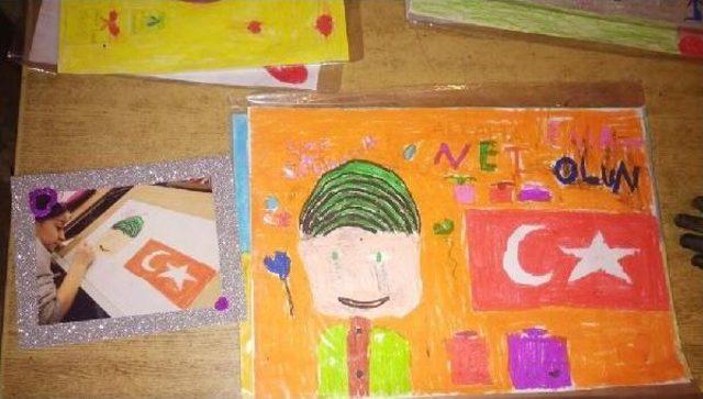 Fırat Kalkanı na Katılan Askerlerden &Ccedil;ocukların Mektuplarına Cevap 1