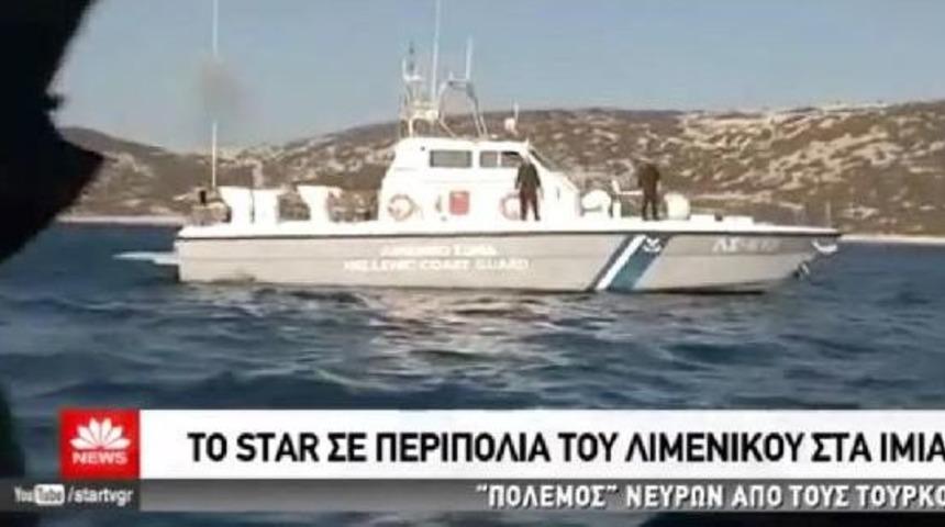 Yunan Bakan Kardak'a &Ccedil;elenk Bıraktı (2)