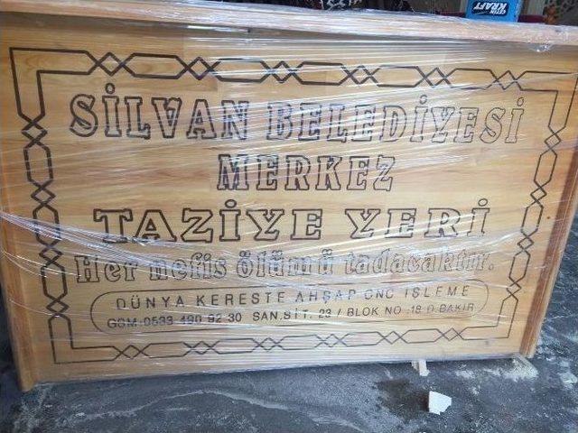 Silvan’da Onarılan Taziye Evleri Kullanma Hazır