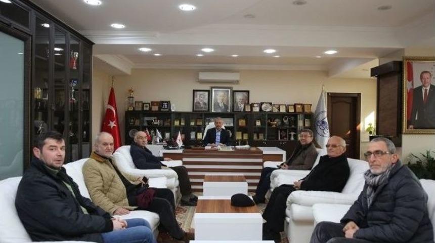 Tozlu Camii Vakfı&rsquo;ndan Başkan Dişli&rsquo;ye Ziyaret