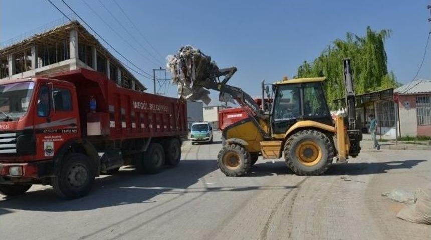 İneg&ouml;l&rsquo;de Temizlik Hamlesi