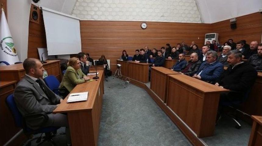 Bolu&rsquo;da &Ouml;zel Halk Otob&uuml;sleri Şof&ouml;rlerine Kişisel Eğitim Verildi