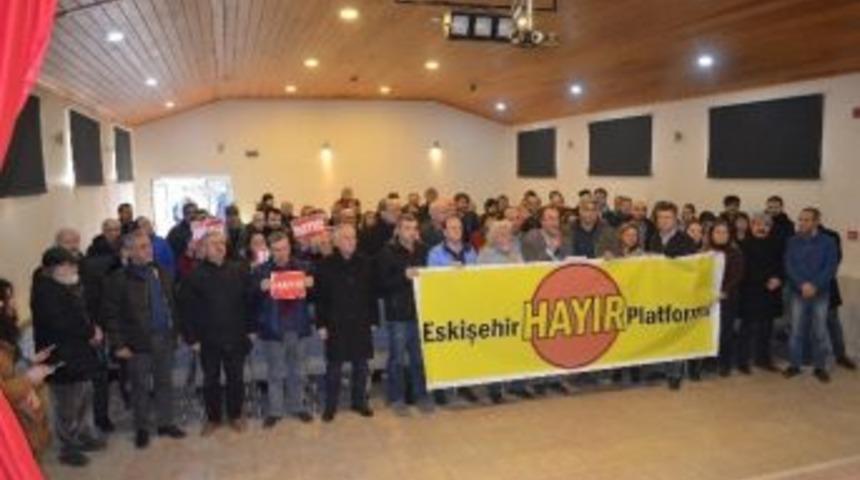 Eskişehir&rsquo;de &rsquo;hayır Platformu&rsquo; Kuruldu