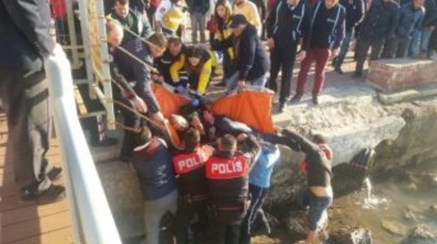 Denize D&uuml;şen Vatandaş Boğulmaktan B&ouml;yle Kurtarıldı