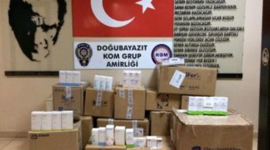 Ağrı&rsquo;da Ka&ccedil;ak İla&ccedil; Operasyonu