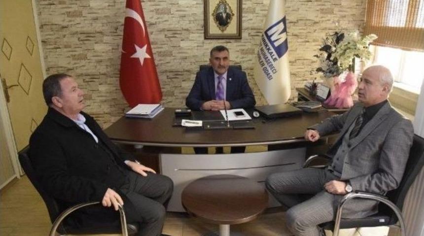 Ak Parti İl Başkanı Smmmo Ve Ticaret Borsası&rsquo;nı Ziyaret Etti