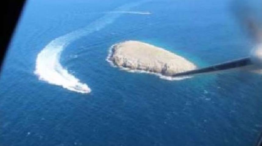 Sahil G&uuml;venlik, Kardak'daki Kontrol Ve Denetimlerin G&ouml;r&uuml;nt&uuml;lerini Yayınladı