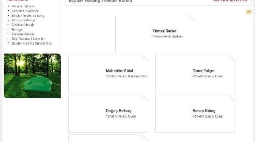 Boydak Holding Y&ouml;netimde Değişiklik