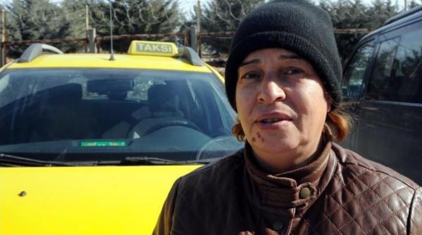Gaziantep'in Tek Kadın Taksi Şof&ouml;r&uuml;
