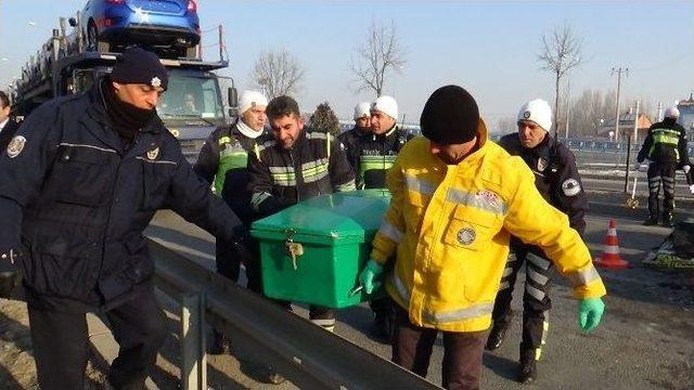 Kütahya’da Zincirleme Trafik Kazası: 1 Ölü, 1 Yaralı