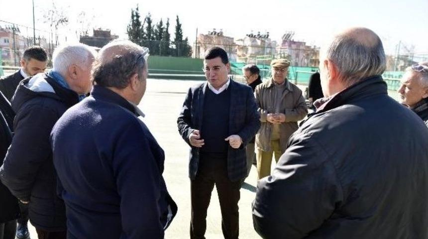 Kent Konseyi Spor &Ccedil;alışma Grubu Kepez&rsquo;deki Tesisleri İnceledi