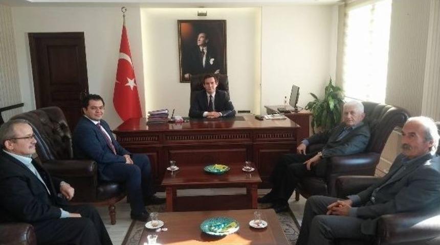 Chp G&ouml;k&ccedil;ebey Heyetinden Kaymakam &Ouml;zt&uuml;rk&rsquo;e Ziyaret