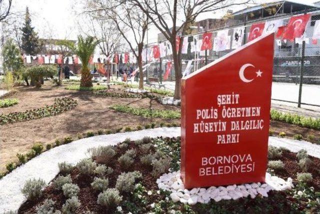 Şehit Polis H&uuml;seyin Dalgılı&ccedil; ın Adı Parka Verildi 3