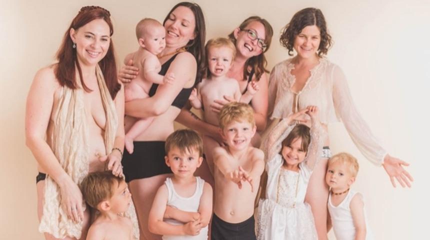 Anneliğin harika bir şey olduğunu b&ouml;yle g&ouml;sterdiler!