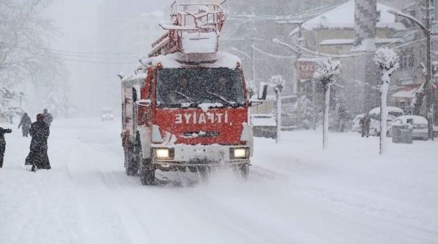 &Ccedil;ayeli&rsquo;nde Karla M&uuml;cadele &Ccedil;alışmaları