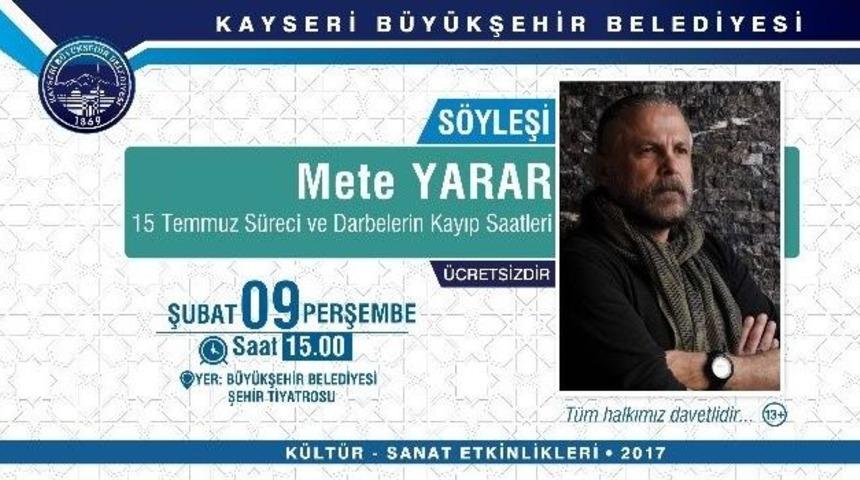 Başkan &Ccedil;elik, "eğitim Kadar K&uuml;lt&uuml;r Sanat Da &Ouml;nemli"
