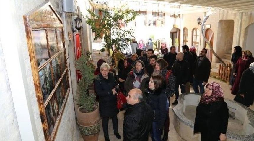 Afad Ekibi Ve Alman Heyeti Geleneksel Kilis Evlerini Gezdi