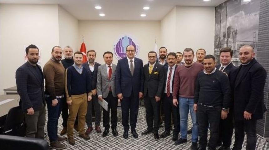 Başkan &Uuml;nl&uuml;&rsquo;den, Esgiad&rsquo;a Ziyaret