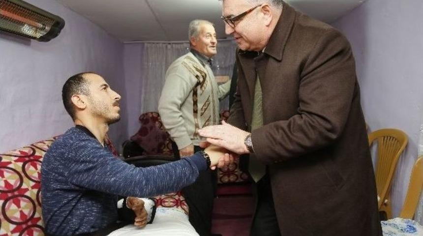 Kesimoğlu, Gazi Sezer &Ouml;zdere&rsquo;yi Ziyaret Etti