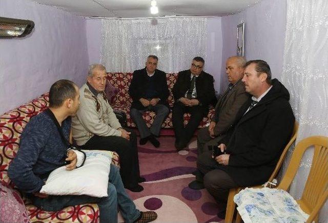 Kesimoğlu, Gazi Sezer Özdere’yi Ziyaret Etti 2