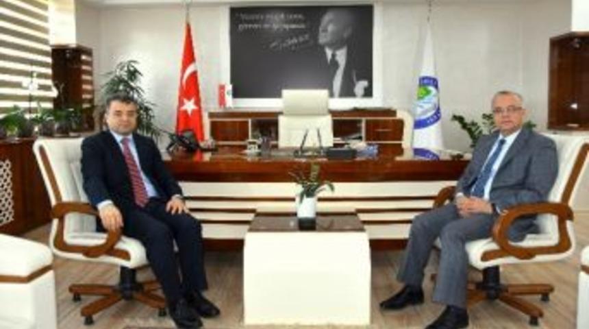 Başsavcı San&rsquo;dan, Başkan Kayda&rsquo;ya Veda Ziyareti