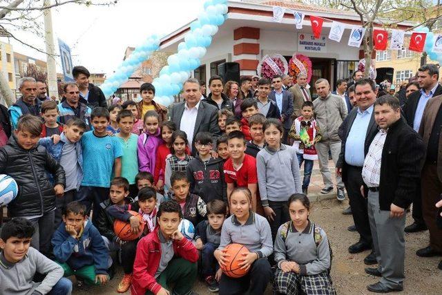 Barbaros Mahallesi, Hanımlar Lokali Ve Muhtarlık Binasına Kavuştu 1