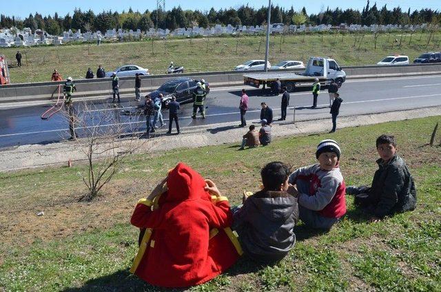 Tekirdağ’da Zincirleme Trafik Kazası: 3 Yaralı