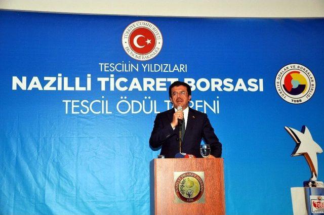 Tescil Ödüllerini Bakan Zeybekci Verdi