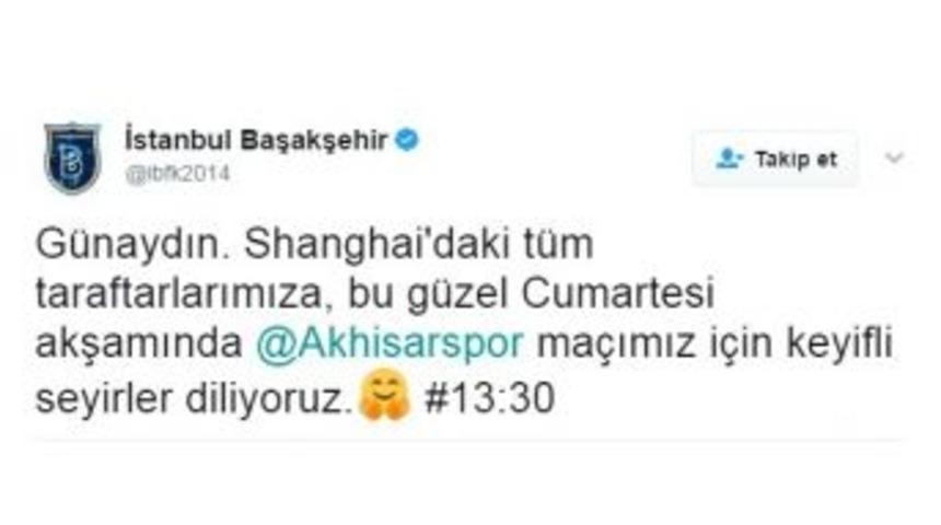 Medipol Başakşehir&rsquo;den "13.30" Tepkisi