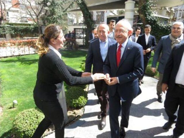 Ek Fotoğraflar // Kılıçdaroğlu, Celal Bayar'ın Kızı Nilüfer Gürsoy'u Ziyaret Etti