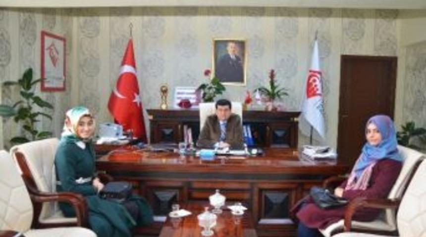 Başkan &Ccedil;elik&rsquo;ten M&uuml;d&uuml;r Boz&ccedil;elik&rsquo;e Ziyaret