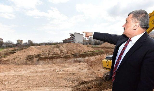 Engelsiz Yaşam Merkezinin Temel Kazı &Ccedil;alışmaları Başladı 1