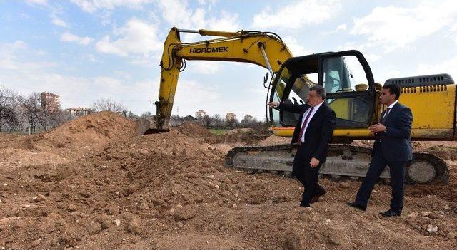 Engelsiz Yaşam Merkezinin Temel Kazı &Ccedil;alışmaları Başladı 2