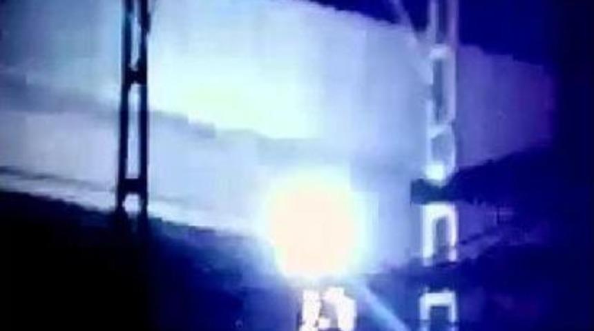 Adana'da Elektrik Trafosu Patladı