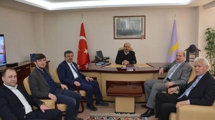 Ak Parti Heyetinden Başkan Konak&rsquo;a Ziyaret