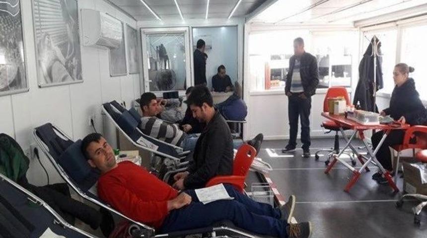 Cide&rsquo;de 97 &Uuml;nite Kan Bağışı Yapıldı