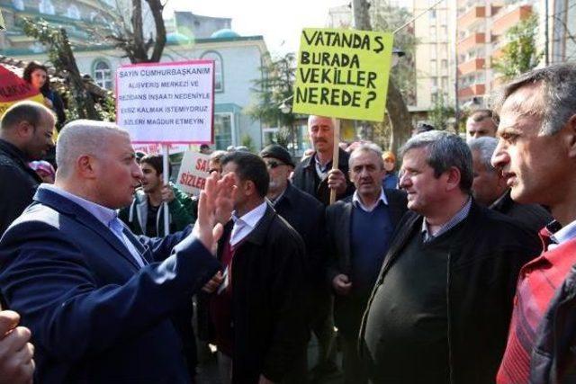 Rize'de Düşük Kamulaştırma Bedeli Protestosu