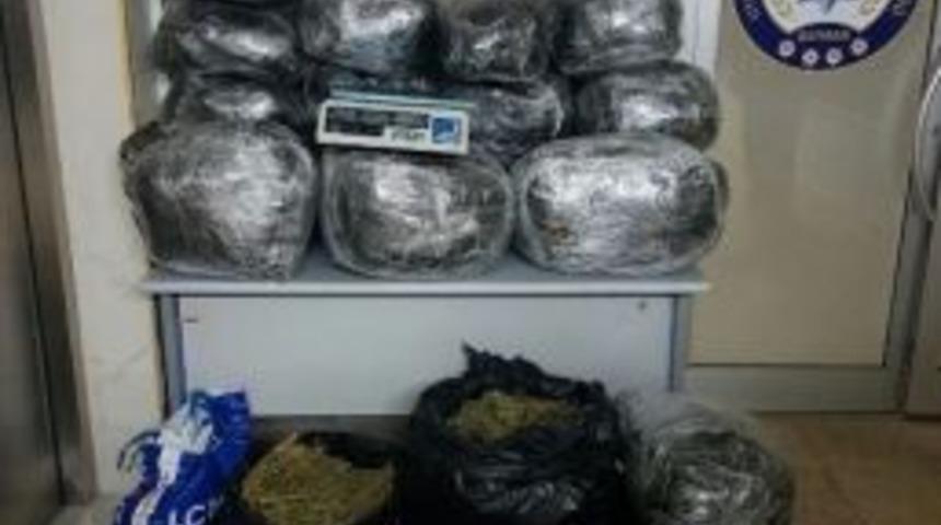 Batman&rsquo;da 121 Kilo Esrar Ele Ge&ccedil;irildi