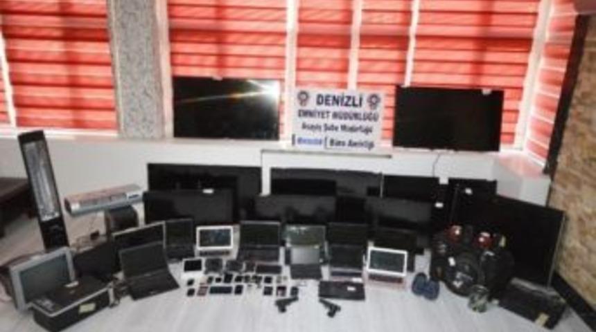 Denizli&rsquo;de 21 Hırsızlık Olayı Aydınlatıldı