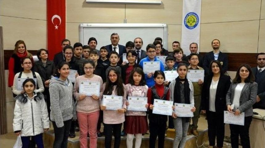 Harran &Ccedil;ocuk &Uuml;niversitesi Yarıyıl Kampı Sona Erdi