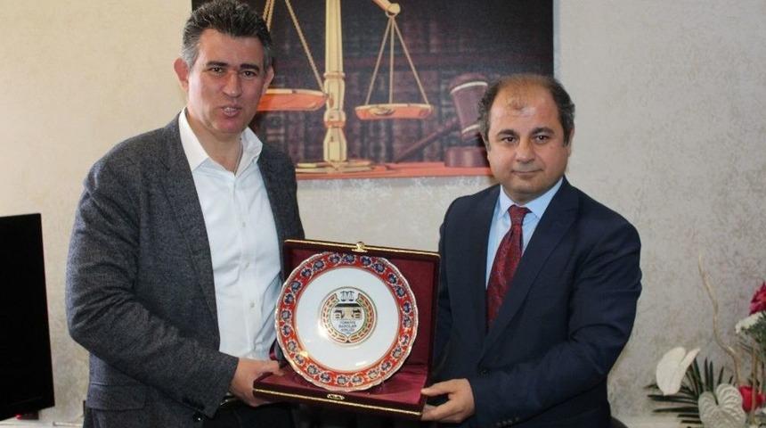 Tbb Başkanı Metin Feyzioğlu Malatya Barosunu Ziyaret Etti