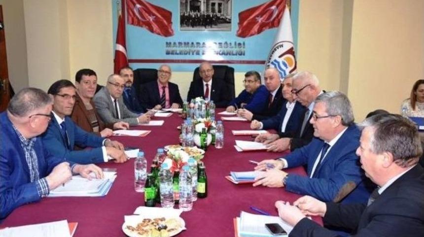 Başkan Albayrak Marmara Ereğlisi Belediyesinin Meclis Toplantısına Katıldı